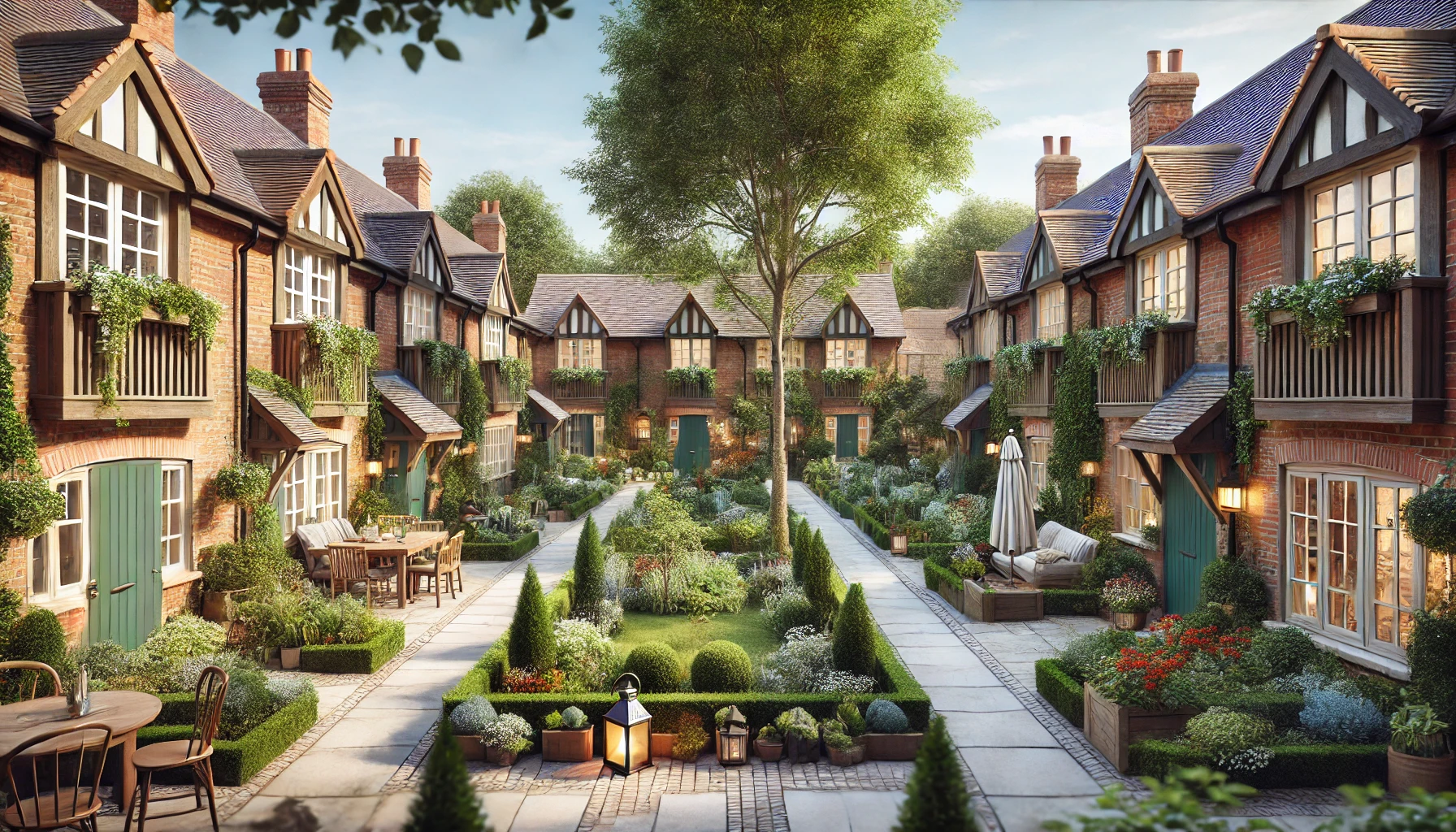 Courtyard Cottages architectural design option